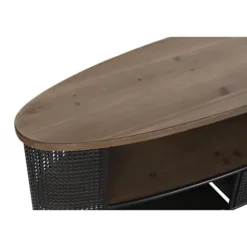 Loft Style Fir Metal TV-skab - Hvid - 150 cm