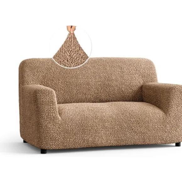 Loveseat-betræk - Stretch-betræk til sofa - Loveseat-pude a