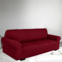 Lysegrå; enkeltsæde; mælkesilke ensfarvet sofabetræk, pletafvisende stof, simpelt elastisk fuldt dækkende minimalistisk sofabetræk. Single seat