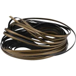 32m Patio Møbler Reparation Høj Styrke Plast Rattan Flet Kit Flad Bærbar Ny Gold