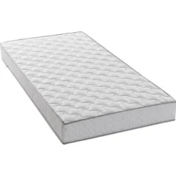 Madras 90x190 cm - Skum - Fast 14 cm - 5 komfortzoner - DEKO DREAM Hahtuva Vit