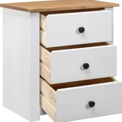 Maison Exclusive - Aftenbord Hvid 46x40x57 cm Fyr Gamme Panama