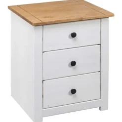 Maison Exclusive - Aftenbord Hvid 46x40x57 cm Fyr Gamme Panama
