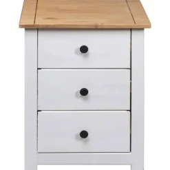 Maison Exclusive - Aftenbord Hvid 46x40x57 cm Fyr Gamme Panama