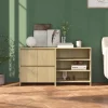 Maison Exclusive - Buffeter 2 stk Sonoma eg Ingeniørtræ