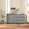 Maison Exclusive - Buffeter 2 stk Sonoma grå Ingeniørtræ