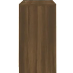 Maison Exclusive - Buffeter 2 stk. Mørkegulv 70x41x75 cm Ingeniørtræ