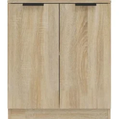 Maison Exclusive - Buffeter 2 stk Sonoma eg 60x30x70 cm Ingeniørtræ
