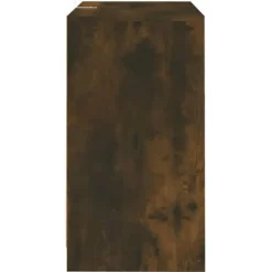 Maison Exclusive - Buffeter 2 stk Røget eg 70x41x75 cm Ingeniørtræ