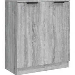 Maison Exclusive - Buffeter 2 stk Sonoma grå 60x30x70 cm Ingeniørtræ