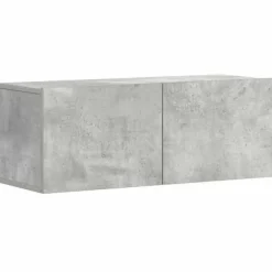 Maison Exclusive - 3-delt TV-møbel sæt Grå beton Ingeniørtræ Betonggrå