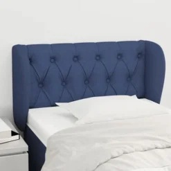 Maison Exclusive - Hovedgærde med ører Blå 83x23x78/88 cm Stof Blå
