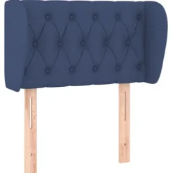 Maison Exclusive - Hovedgærde med ører Blå 83x23x78/88 cm Stof Blå