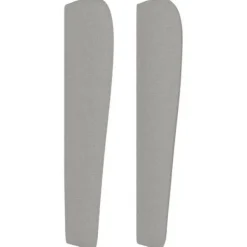 Maison Exclusive - Hovedgærde med ører Lys grå 103x23x118/128 cm Stof ljusgrått