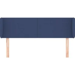 Maison Exclusive - Hovedgærde med ører Blå 147x23x78/88 cm Stof Blå