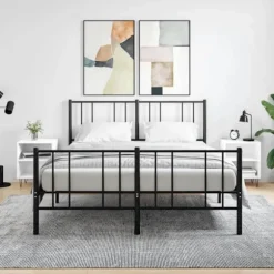 Maison Exclusive - Natborde 2 stk hvid 40x30x50 cm ingeniørtræ Hvid