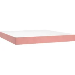 Maison Exclusive - Seng med lameller og Rose madras 180x200 cm Velour