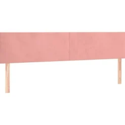 Maison Exclusive - Seng med lameller og Rose madras 180x200 cm Velour