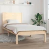 Maison Exclusive - Sengestel uden madras 75x190 cm massivtræ