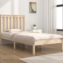 Maison Exclusive - Sengestel uden madras i massiv træ 100x200 cm