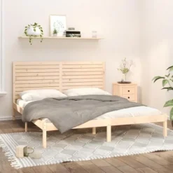 Maison Exclusive - Sengestel uden madras 180x200 cm massivt træ
