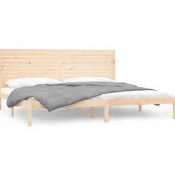 Maison Exclusive - Sengestel uden madras 180x200 cm massivt træ