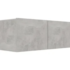 Maison Exclusive - TV-møbel sæt 6 stk Grå beton Ingeniørtræ Betonggrå