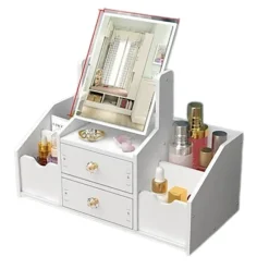 Makeup spejl med opbevaring Model 1
