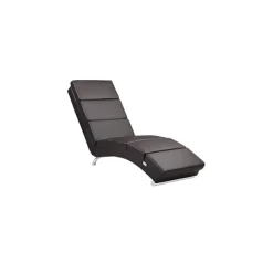 Massagestol med varme – sort, 8 punkter, 5 tilstande