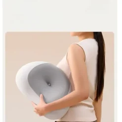 Memory Foam Cervikal Nakkepude til Smertelindring og Spinal Justering Grey Grey