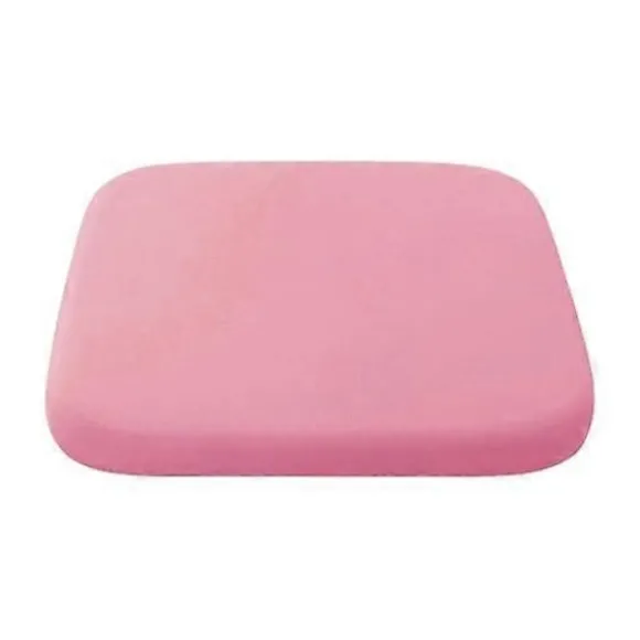 Memory Foam Siddepude med Bindebånd Langsom Rebound Fire Sæsoner Skridsikker Vaskbar-Perfekt black Large
