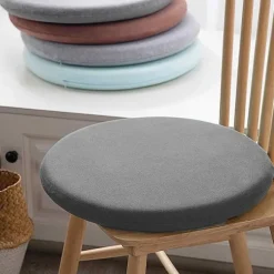 Memory Foam Siddepude, Slidstærkt Strikket Jersey-stof, Anti-skrid Bånd Sikrer Stabilitet, Perfekt til at Forbedre Komfort i Forskellige Omgivelser
