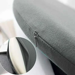 Memory Foam Siddepude, Slidstærkt Strikket Jersey-stof, Anti-skrid Bånd Sikrer Stabilitet, Perfekt til at Forbedre Komfort i Forskellige Omgivelser