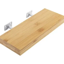 Metal Flydende Hyldebeslag, T-formet, 4 stk (hvid 150 mm/6 tommer)