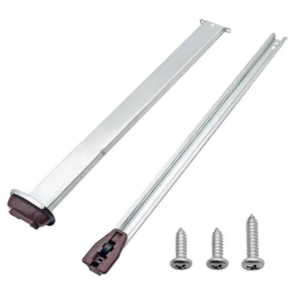 Metal Skuffe Slide Udskiftning til Forskellige Kommoder og Natborde, Skuffeskinne og Skinnesæt med