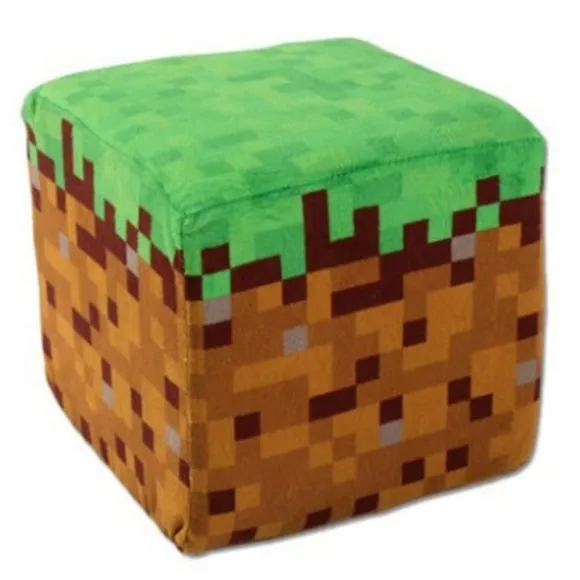 Minecraft blok plys pude/spil periferi svampeblok boks TNT plys legetøj 20cm Stone 30cm