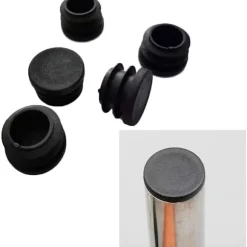 16mm Stolefod 32 stk. Stolefod Rund Plastik Hætte Endestykker til Stol Rør Stolebensbeskytter
