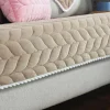 Moderne minimalistisk sofa pude, behagelig blød sofa pudebetræk (kaffe farve, pudebetræk med indre kerne 45*45)