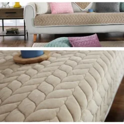 Moderne minimalistisk sofa pude, behagelig blød sofa pudebetræk (kaffe farve, pudebetræk med indre kerne 45*45)