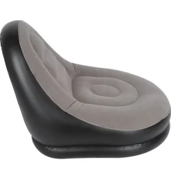 Moderne oppustelig sammenklappelig hvilestol sofa stol med fodskammel til stue balkon have
