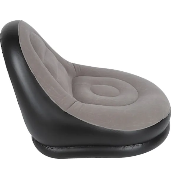 Moderne oppustelig sammenklappelig hvilestol sofa stol med fodskammel til stue balkon have