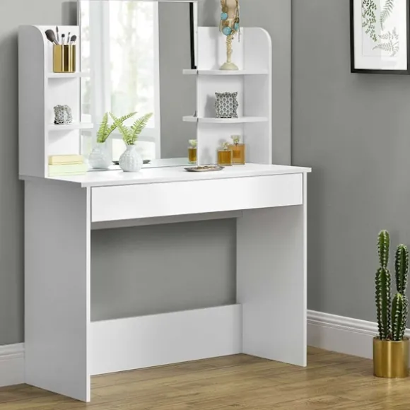 Moderne toiletbord store spejlhylder ModernHome