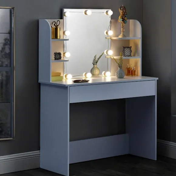 Moderne toiletbord store spejlhylder ModernHome