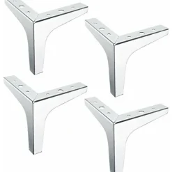 Moderne Trekantede Møbelben Metal Udskiftelige Møbelben Trekantede Møbelben Tv Seng Sofa Fødder Møbelbaser Sofa Bordben Diy St