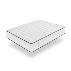 Moonia | Viscosoft Madras | Air Max Hvid 21 cm | 80X190 cm | Mellem fasthed