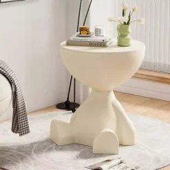 Multifunktionelt sofabord, sengeborde, organiseringsløsninger, praktisk til stue og soveværelse med tegneseriestilsdesigns Sort S L Green