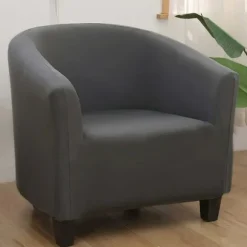 NA/Strækbart betræk til lænestol, let at installere og vaske, lænestolsbetræk med armlæn Chesterfield lænestolsbetræk til ,A