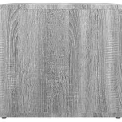 Natteskab - Sonoma grå - 41x40x36 cm - Ingeniørtræ - Stort opbevaring Sonoma grå