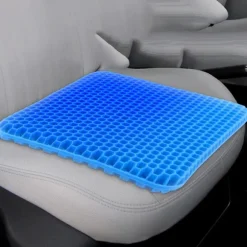/NN/Åndbar Gel Siddepude med Honeycomb Mønster
