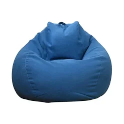 /NN/Nyt design ekstra store sækkestole Sofabetræk indendørs Lazy Lounger til voksne børn Hotsale Blå 90 * 110cm_ca Blå Blue 90 * 110cm